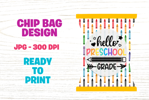 BACK to SCHOOL CHIP BAG PRINTABLE 12: A Practical Tool for Organized Learning and Gifting
