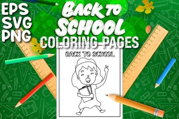 Back to School Coloring Pages Vol-3