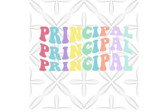 Back to School Principal PNG I Retro PNG: A Versatile Design for Creative Projects