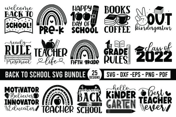 Back to School SVG Bundle Vol.4: A Creative Toolkit for Educators and Crafters