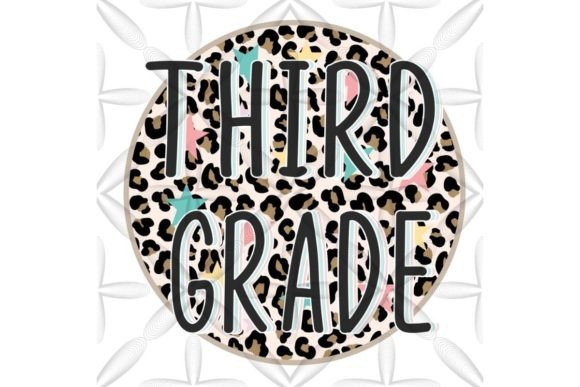 Back to School Third Grade PNG