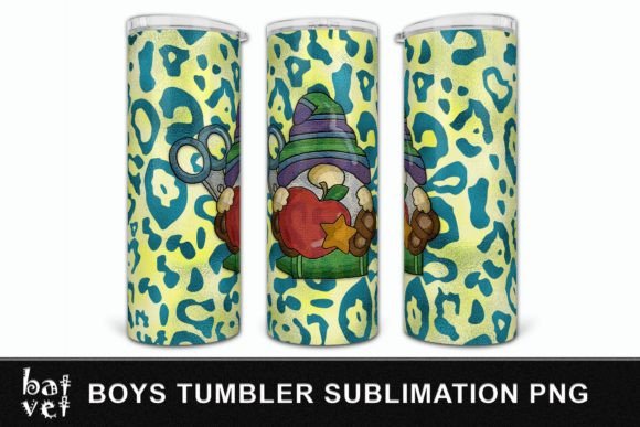 Back to School Tumbler Design for Boys