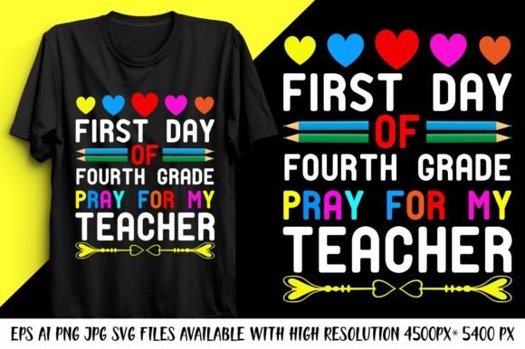 Back to School Typography Colorful: A Creative Solution for T-Shirt Design