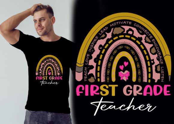 First Grade Teacher, Back to School Svg: A Versatile Design for Educators and Creators