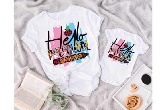 Hello Preschool PNG Back to School: A Versatile Design for Creative Expression