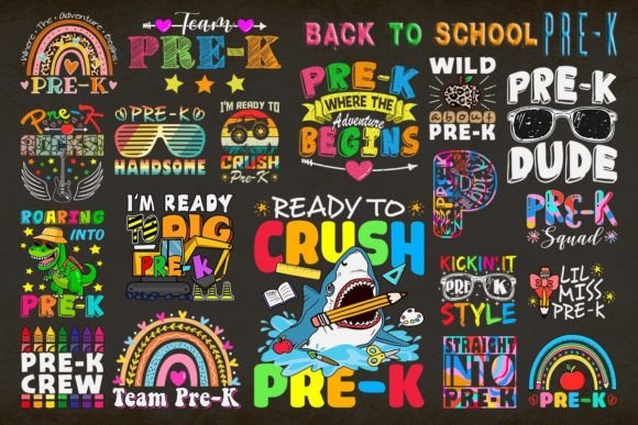 PRE-K Back to School SVG Bundle: A Strategic Resource for Creative and Educational Planning
